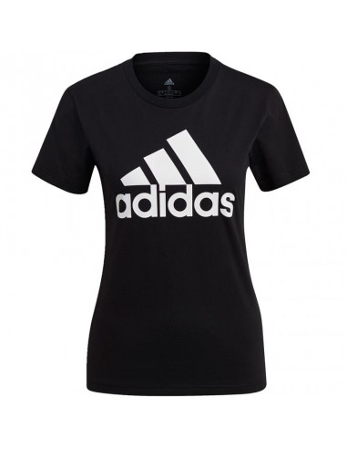 Adidas Loungewear Essentials Logo Î“Ï…Î½Î±Î¹ÎºÎµÎ¯Î¿ Î‘Î¸Î»Î·Ï„Î¹ÎºÏŒ T-shirt ÎœÎ±ÏÏÎ¿ GL0722